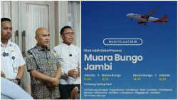 Penerbangan Batik Air Rute Jakarta – Muara Bungo, Terkoneksi lebih 30 Kota