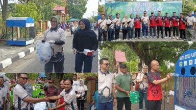 Peringati Hari Lingkungan Hidup, Pemkab Bungo dan PT KIM Gelar Clean Up Day di Area CFD