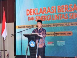 Gubernur Al Haris: Pemprov Jambi Dukung Penuh Program Kemendikdasmen Wujudkan Pendidikan Berkualitas dan Merata