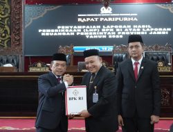 Pemprov Jambi Kembali Raih Opini WTP ke-14, Gubernur Al Haris: Kita Perbaiki Tata Kelola Keuangan dengan Baik