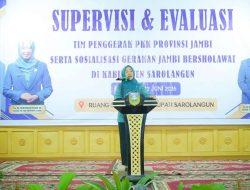 Hesti Haris Sosialisasikan Gerakan Jambi Bersholawat di Sarolangun, Perkuat Pembinaan Spiritual Keluarga