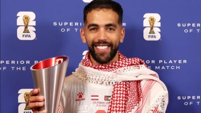 Ali Olwan Cetak Sejarah, Yordania Kalah Terhormat 1-3 dari Austria di Piala Dunia 2026