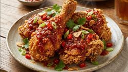Ayam Goreng Pedas Kriuk Nampol, Menu Rumahan Sederhana yang Bikin Ketagihan