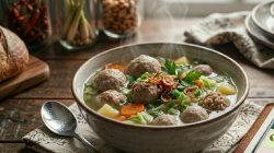 Sup Bakso Jadi Menu Favorit Keluarga, Ini Resep Kuah Gurih dan Segar yang Mudah Dibuat