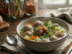 Sup Bakso Jadi Menu Favorit Keluarga, Ini Resep Kuah Gurih dan Segar yang Mudah Dibuat