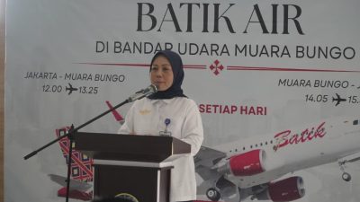 Kemenhub Apresiasi Penerbangan Perdana Batik Air Jakarta–Muara Bungo