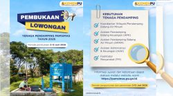 Kementerian PU Buka Rekrutmen Tenaga Pendamping Pamsimas 2026, Pendaftaran Dibuka Hingga 12 Juni