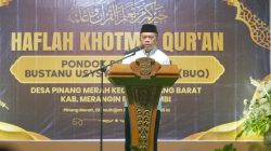 Gubernur Al Haris Ucapkan Terima Kasih ke Pengasuh Ponpes, Hafalan Al-Qur’an Investasi untuk Dunia dan Akhirat
