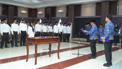 Wabup Tebo Resmi Lantik Anggota BPD 2026, Dorong Sinergi Bangun Desa