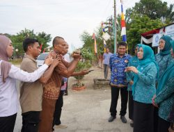 Hesti Haris Kunjungi Rumah Dilan Bumi Talenta di Desa Pauh Pamenang