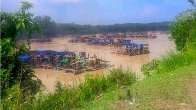 Razia Baru Sepekan, Ratusan Dompeng Kembali Beroperasi di Sumay