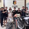 Tim GUNJO Polres Bungo Ringkus Pelaku Curanmor, Tiga Motor Diduga Hasil Curian Diamankan