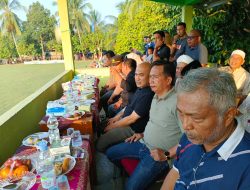 Bupati Bungo Saksikan Partai Final Open Turnamen Bola Kaki di Dusun Lubuk Benteng