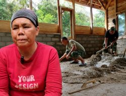 Air Mata Bahagia Maimunah Pecah, Rumah Reot Berganti Hunian Layak Berkat TMMD