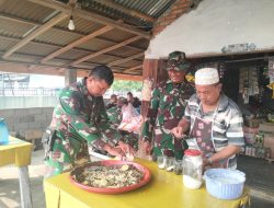 Warung Kopi di Lokasi TMMD Ke-129 Bawa Berkah bagi Pelaku Usaha Kecil di Bungo
