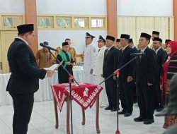 Lantik Puluhan Pejabat Pengawas, Wabup Bungo Ingatkan Sumpah Bukan Sekadar Ucapan