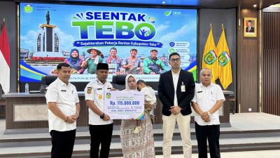 BPJS Ketenagakerjaan dan Pemkab Tebo Komitmen Bersama Lindungi Pekerja