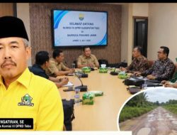 DPRD Tebo Kawal Pembangunan Jalan Padang Lamo, Minta Anggaran Rp70 Miliar Tak Dipangkas