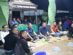 Nobar Piala Dunia, Dandim 0416/Bute Ajak Warga Jaga Kekompakan dan Waspada Karhutla