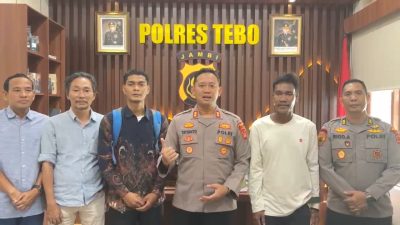 Rimba Alaska, Putra SAD Lulus Rekrutmen Polri, Kapolres Tebo: Kebanggaan bagi Daerah