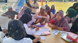 Pengobatan Gratis Warnai Pembukaan TMMD Ke-129 di Tanjung Agung