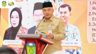 Penyuluhan Hukum Fakultas Hukum UNJA, Ini Pesan Bupati Tebo