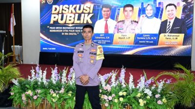 Aipda Arjunif Jadi Polisi Inspiratif pada Diskusi Publik Polda Jambi