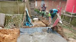 TMMD Ke-129 Hadirkan Sanitasi Sehat, Pembangunan Septic Tank RTLH Hampir Rampung