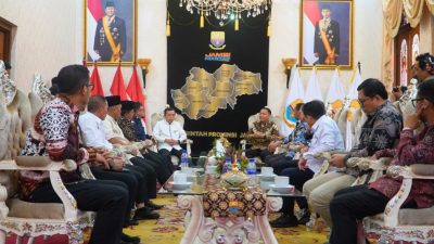 Al Haris Terima Audiensi Komisaris Utama Jasa Raharja, Bahas Pajak Kendaraan hingga Infrastruktur Jalan