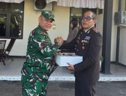 Dandim 0306/50 Kota Pererat Sinergitas TNI–Polri, Kejutan Di Hari Bhayangkara Ke 80