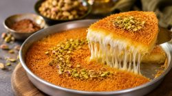 Resep Kue Kunafa Lumer Khas Timur Tengah, Renyah di Luar dan Lembut di Dalam
