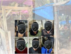 Digerebek di Perut Bumi, Enam Penambang Emas Ilegal “Lubang Jarum” Diciduk Polisi