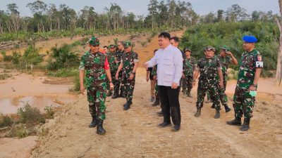 Wabup Bungo Pastikan Jalan TMMD ke-129 Dilanjutkan, Ditargetkan Tembus ke Benit 