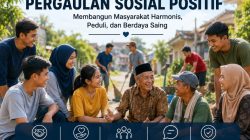 Pergaulan Sosial yang Positif: Kunci Membangun Masyarakat Harmonis, Peduli, dan Berdaya Saing