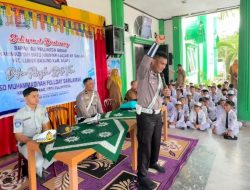 Jasa Raharja Bukittinggi Tanamkan Budaya Tertib Lalu Lintas Sejak Dini di SD Muhammadiyah Sarilamak