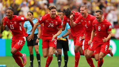 Swiss Singkirkan Kolombia Lewat Adu Penalti, Tantang Argentina di Perempat Final Piala Dunia 2026