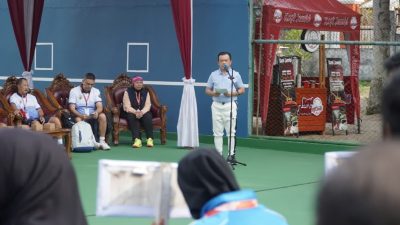 Gubernur Al Haris Buka Turnamen Tenis Antar Alumni Perguruan Tinggi ke-16, Jambi Jadi Tuan Rumah 330 Peserta