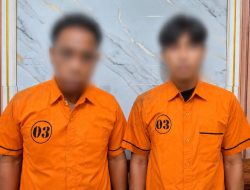 Polres Tebo Tahan Dua Tersangka Dugaan Pengeroyokan di Teluk Langkap