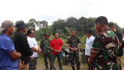 Percepat Pembangunan Desa, Dandim 0416/Bungo Tebo dan Bupati Tinjau Lokasi TMMD ke-129