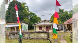 Merah Putih Berkibar, TMMD Ke-129 Bangun Semangat Kemerdekaan di Desa Tanjung Agung