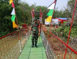 Jembatan 120 Meter dan Sumur Bor TMMD 129 Kini Bisa Dinikmati Warga Bungo