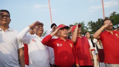 Gebyar Mahardika Untukmu Negeriku, Al Haris Pasang 10.000 Bendera Merah Putih di Jambi