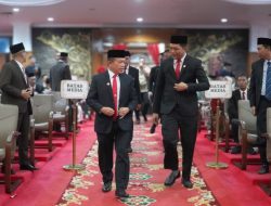 Gubernur Al Haris Bersama Forkopimda Jambi Ikuti Pidato Presiden RI dan Ketua DPR RI di Ruang Utama DPRD Provinsi