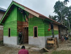 Rumah Maskur Hampir Rampung, Warga Rasakan Manfaat Nyata Program TMMD