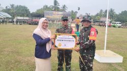 Kodim 0416/Bute Donasikan Iuran JKN untuk 100 Warga dalam TMMD ke-129