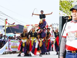 Lautan Manusia, Ribuan Warga Padati Karnaval Budaya di Rimbo Bujang