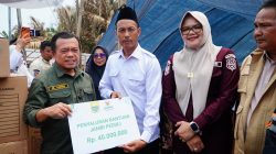 Gubernur Al Haris Datangi Korban Kebakaran di Lagan Tengah, Bantu Pembangunan Rumah