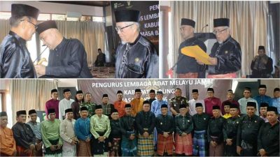 Pengukuhan Disaksikan Bupati, Tobroni : LAM Bungo Bakal Bentuk Kelompok Belajar Adat di Tingkat Kecamatan
