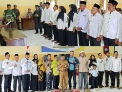 BPD Dusun Rantau Makmur dan Pematang Panjang Resmi Dilantik, Camat Sulaiman Tekankan Sinergisitas