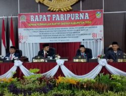 Rapat Paripurna DPRD Tebo Dengarkan Pidato Kenegaraan Presiden dan Pengantar RUU APBN 2027